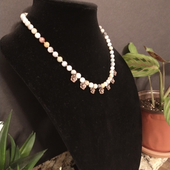 Amazonite necklace - Picture 4 of 10